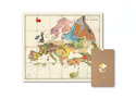 Carte géologique de l'Europe [édition bilingue]
